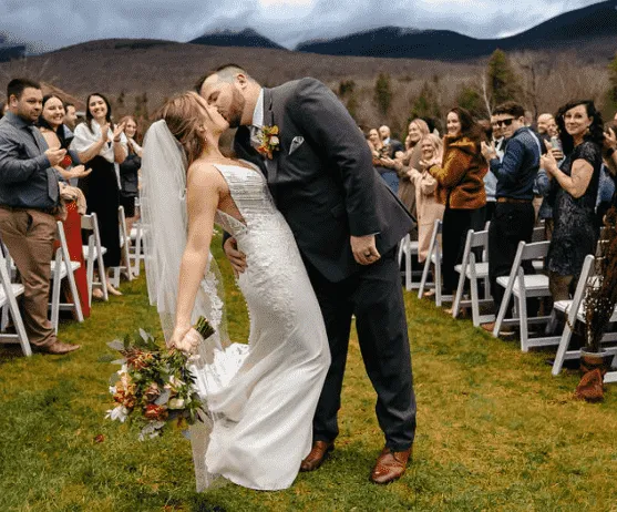Couple kissing