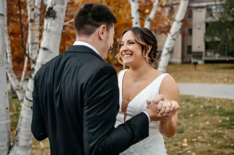 Bride & Groom Dancing