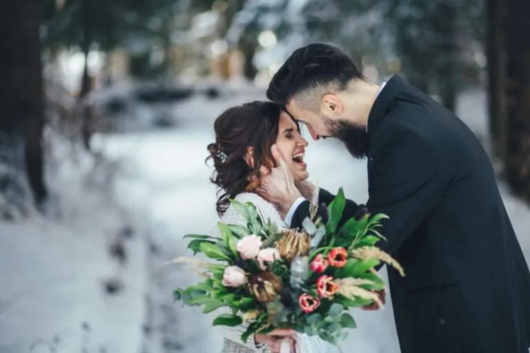 winter wedding