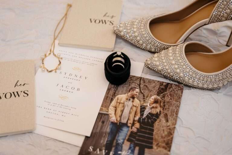 important items to bride and groom on wedding day